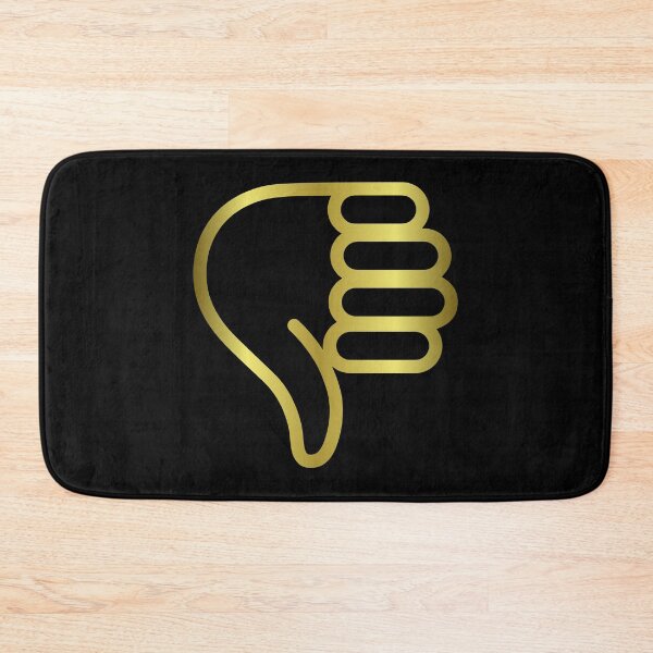 Item preview, Thumbs Down Design gold designed and sold by Paula Helit.