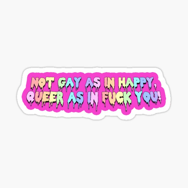 Item preview, QUEER AS IN FUCK YOU designed and sold by angelit0-punk.