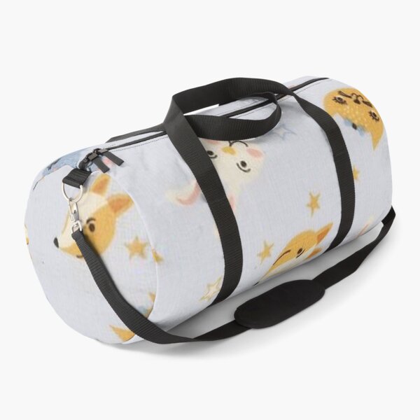 Item preview, Fox cats rabbits, light blue background designed and sold by jwebmarket.