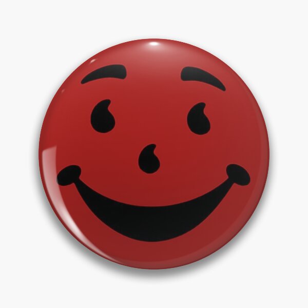 Kool Aid Guy smiley face  Pin