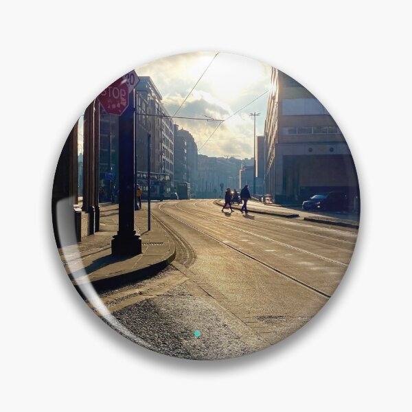 Item preview, Manchester high street, golden hour. designed and sold by arranpayne1.
