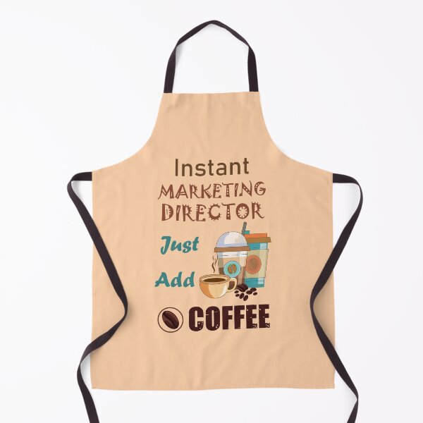 Item preview, Instant marketing director just add to me coffee,dark text funny coffee lovers marketing director job, marketing director humor, marketing director joke, marketing director meme, designed and sold by SGS-.