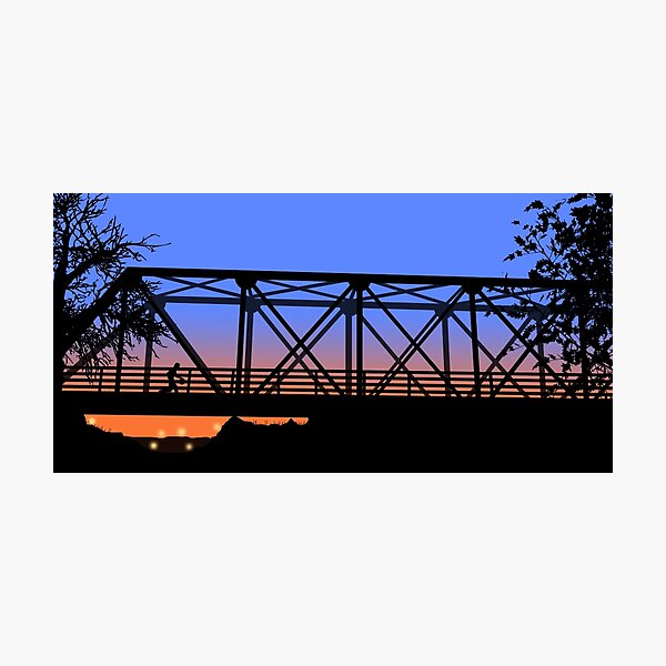 Item preview, One Tree Hill Bridge designed and sold by seeleybooth.