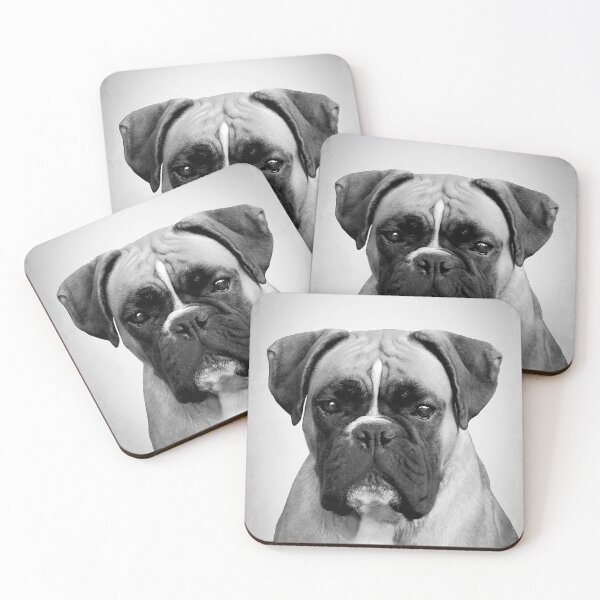 Item preview, Boxer dog - BW Vintage - D10 designed and sold by DecoVintage.