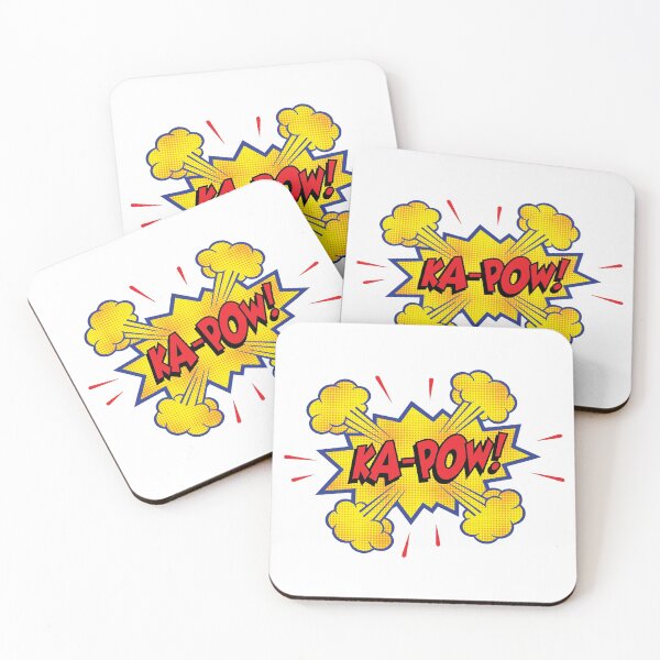 Item preview, KA-POW! Comic Style Text (White) designed and sold by STUDIO-72.