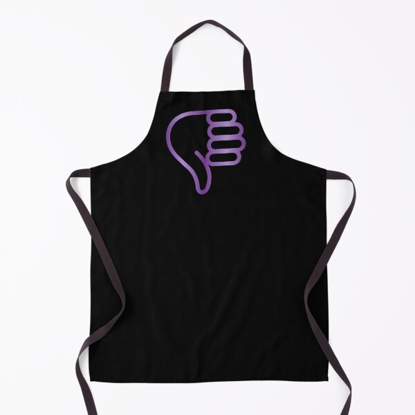 Item preview, Thumbs Down Design purple designed and sold by Paula Helit.