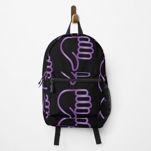 Item preview, Thumbs Down Design purple designed and sold by Paula Helit.