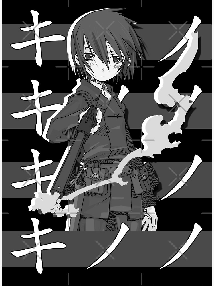 Black and gray motorcycle illustration, anime, Kino no Tabi, Kino's Journey  HD wallpaper | Wallpaper Flare
