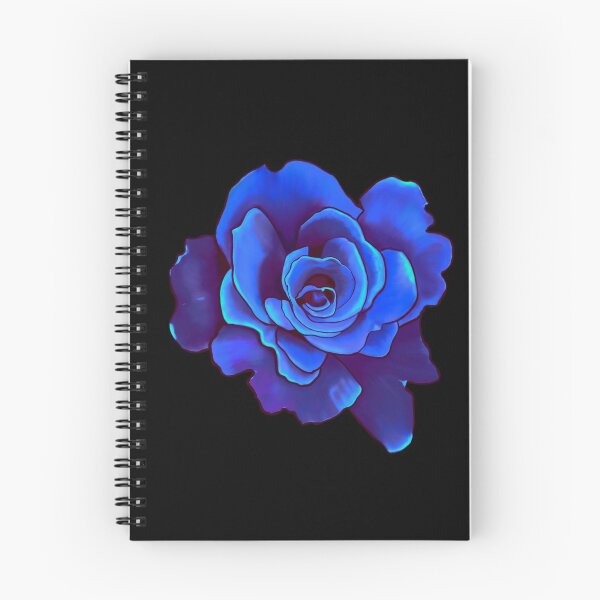 Item preview, Painted  Dark Blue Rose designed and sold by Eveka.