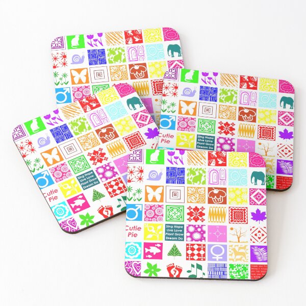 Item preview, Contrast Colorful Shapes Digital Art Collage designed and sold by SillaHoekstra.
