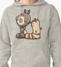 Furry Ferrets Pullover Hoodie