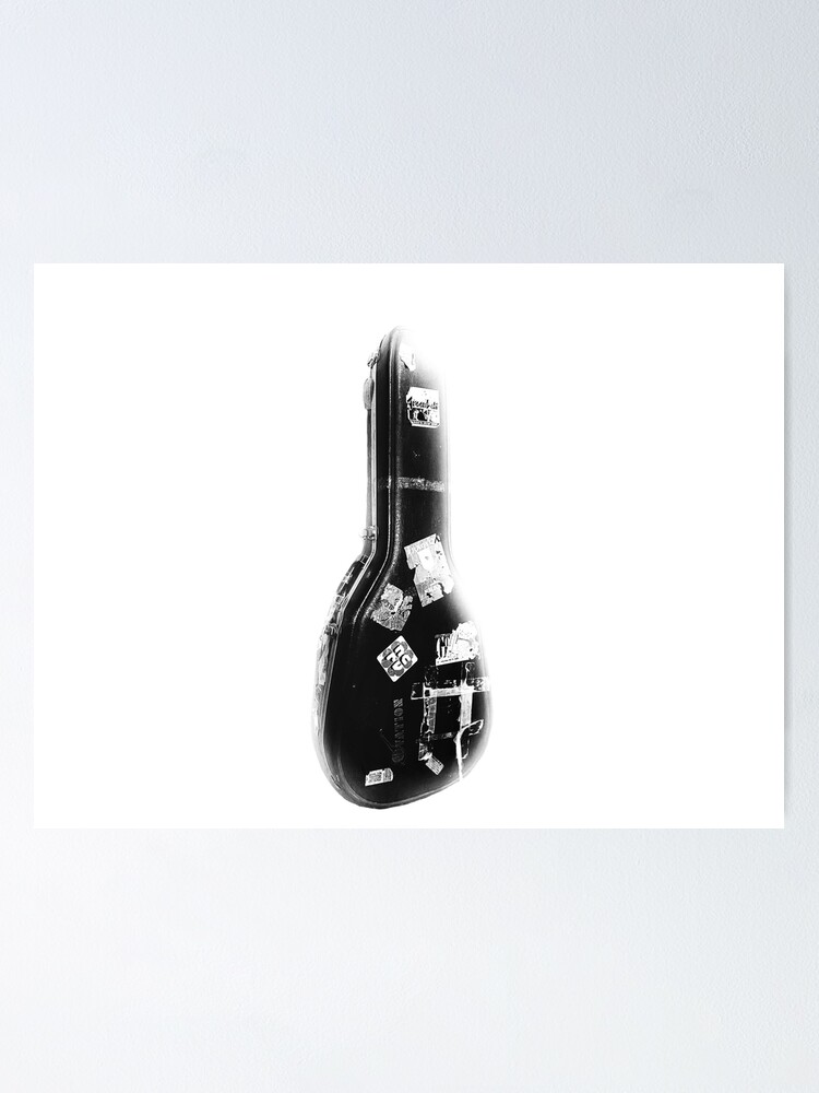 “Vintage guitar case” Poster by ClaydonFlow | Redbubble