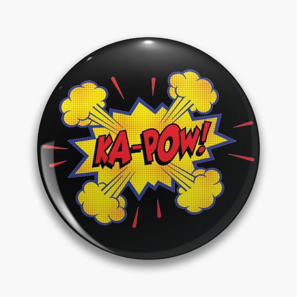 Item preview, KA-POW! Comic Style Text (Black) designed and sold by STUDIO-72.