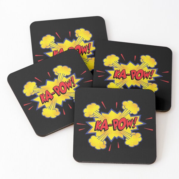 Item preview, KA-POW! Comic Style Text (Black) designed and sold by STUDIO-72.