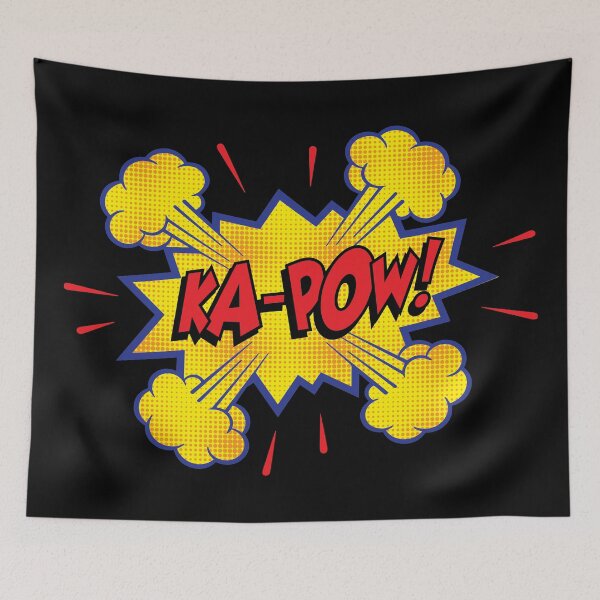 Item preview, KA-POW! Comic Style Text (Black) designed and sold by STUDIO-72.