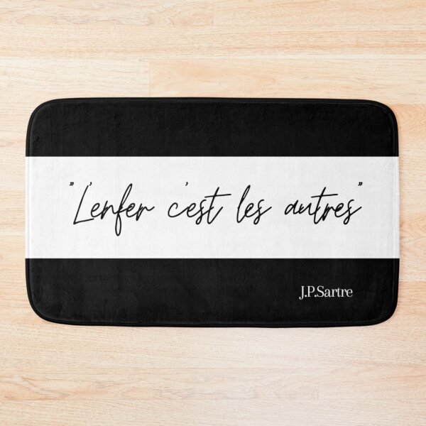 Item preview, "Hell is other people". _Sartre. designed and sold by diyanemo2830.