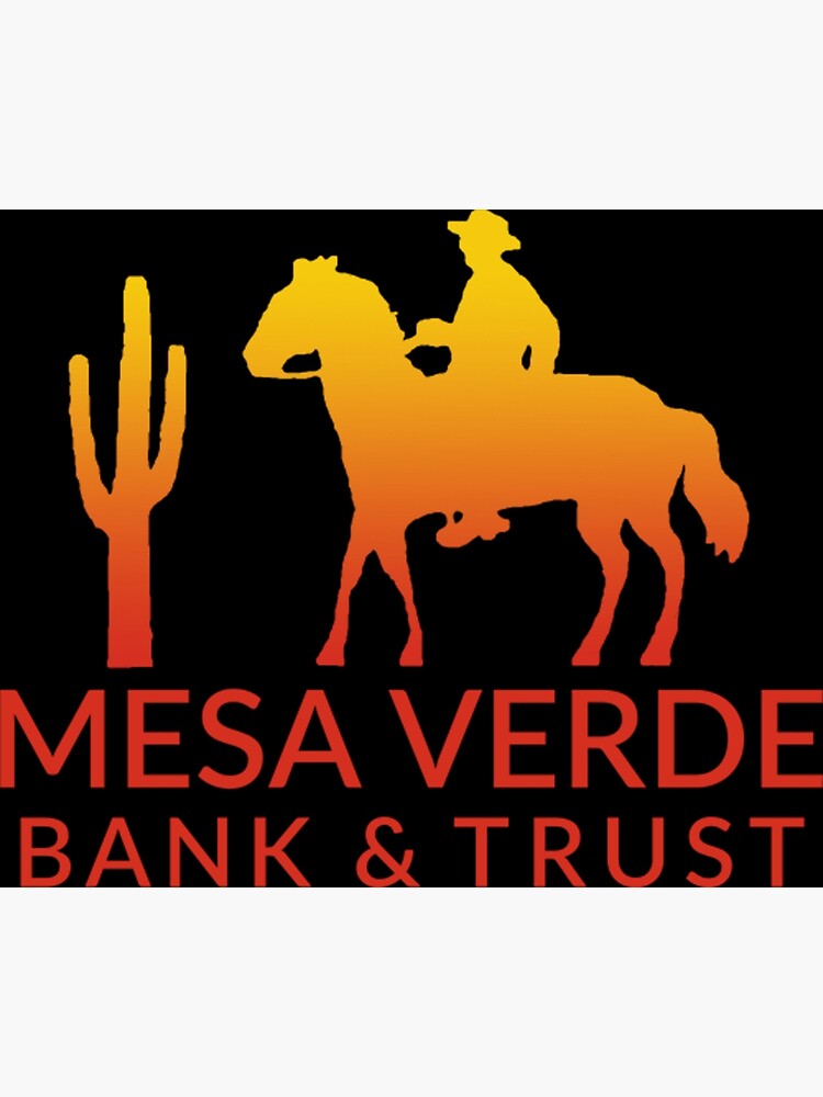 "Mesa Verde Bank" Poster for Sale by Soidien88 Redbubble