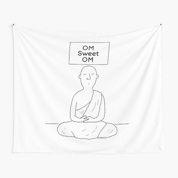 Om Sweet Om Tapestry