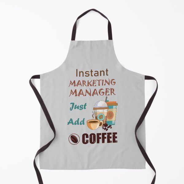 Item preview, Instant marketing manager just add to me coffee, dark text funny coffee lovers marketing manager job ,marketing manager humor, marketing manager joke, marketing manager meme, designed and sold by SGS-.