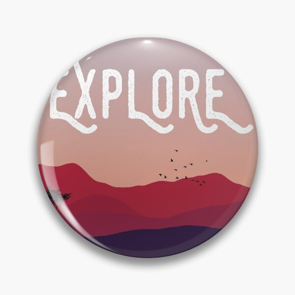 Item preview, Explore sunset mountains designed and sold by kickingdesigns.