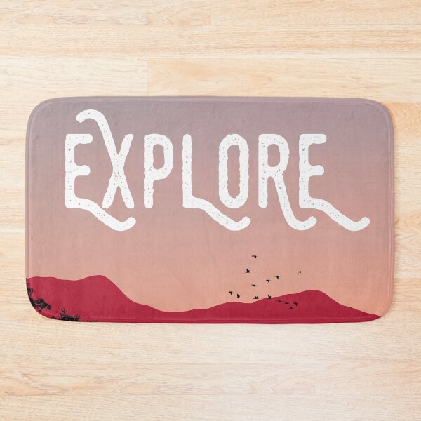Item preview, Explore sunset mountains designed and sold by kickingdesigns.