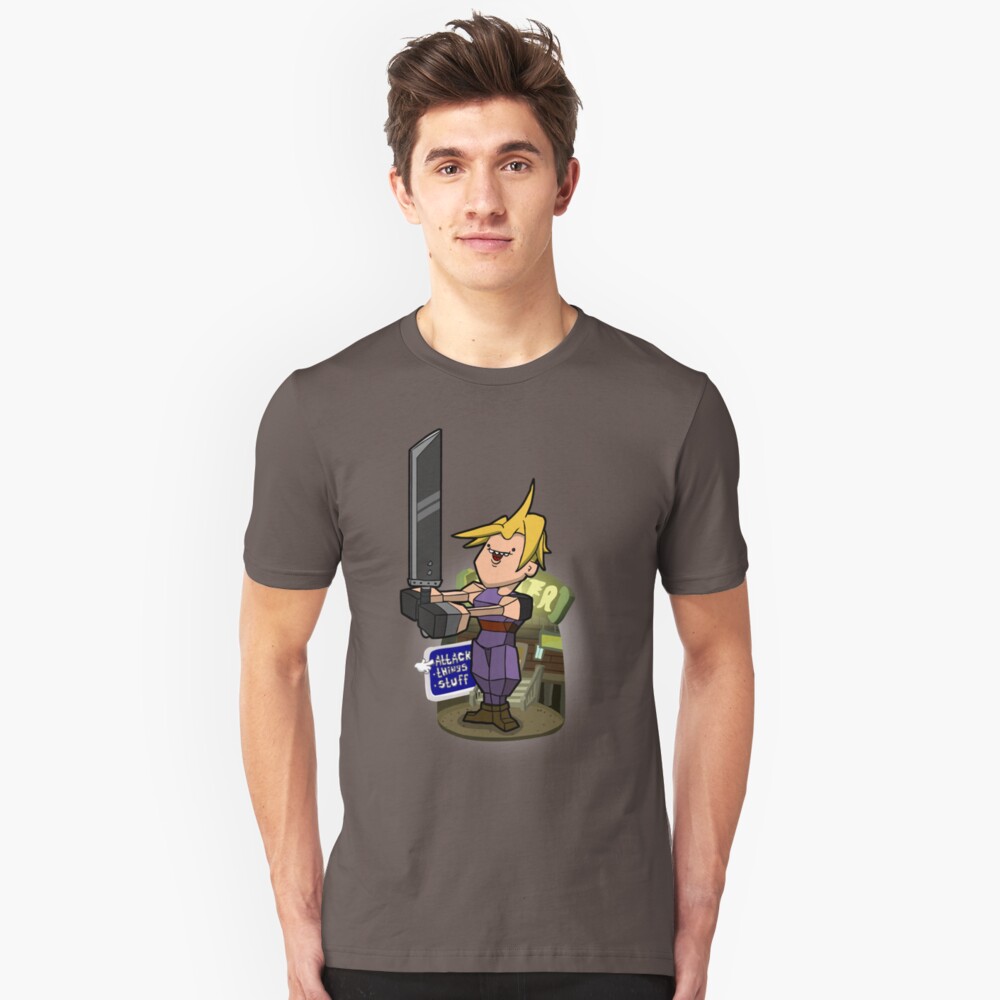Low poly hero Slim Fit T-Shirt