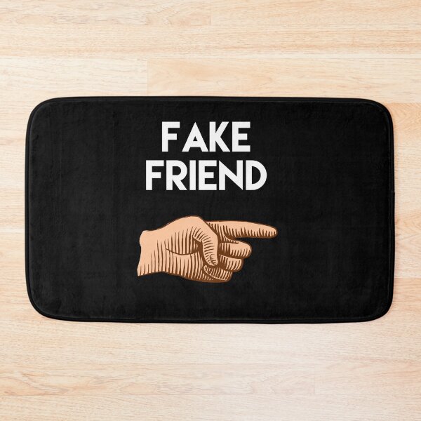 Item preview, Fake Friend, finger pointing to the left designed and sold by efenem.