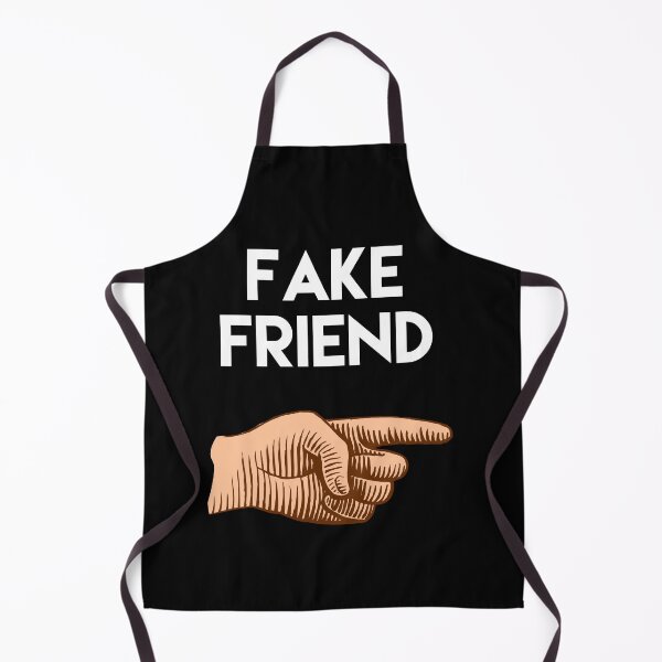 Item preview, Fake Friend, finger pointing to the left designed and sold by efenem.