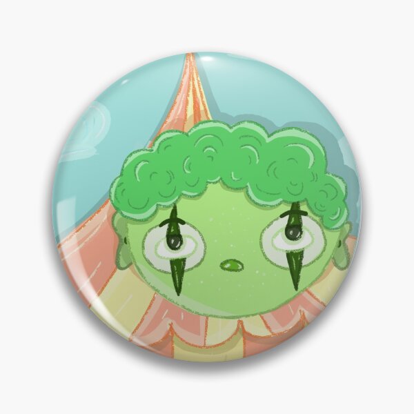 Item preview, Green clown boy designed and sold by Sproutlingart.
