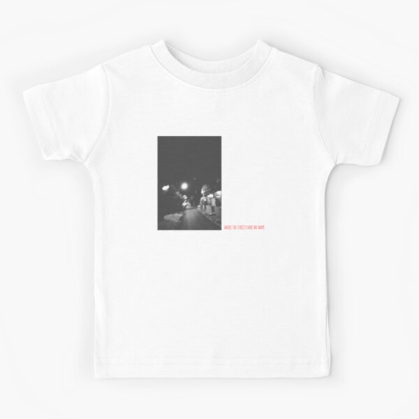 Item preview, U2 <Where The Streets Have No Name> modern minimalist lyrics with aesthetic photo designed and sold by Junsu Lim.