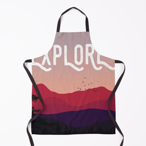 Item preview, Explore sunset mountains designed and sold by kickingdesigns.