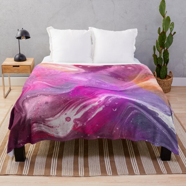 Artikelvorschau, Pink Abstract Glossy Paint Ästhetik entworfen und verkauft von Piosenka Art.