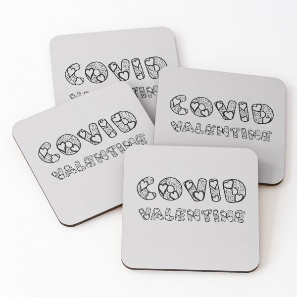 Item preview, Covid Valentine Gray  designed and sold by DamaliePierre.