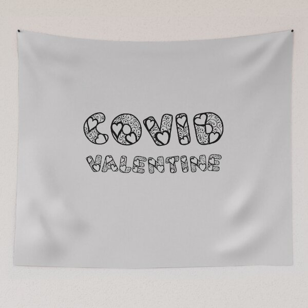 Item preview, Covid Valentine Gray  designed and sold by DamaliePierre.