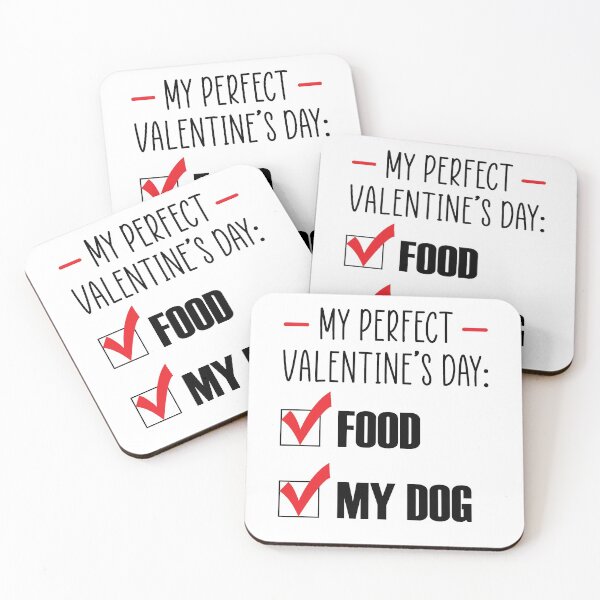Item preview, My Perfect Valentines Day Food And My Dog designed and sold by Printend _.