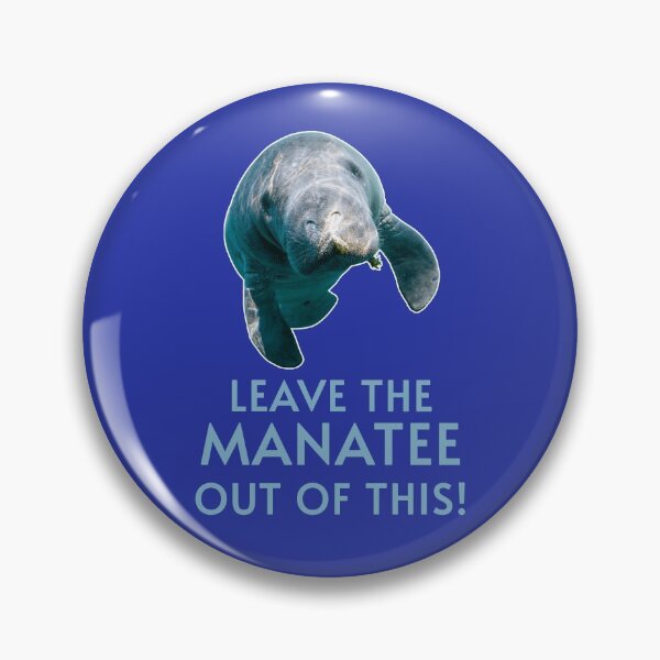 Item preview, Leave The Manatee alone! designed and sold by anndynegative.