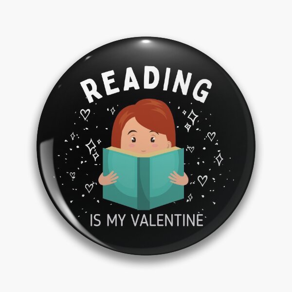 Item preview,  Reading Is My Valentine designed and sold by Shash31.