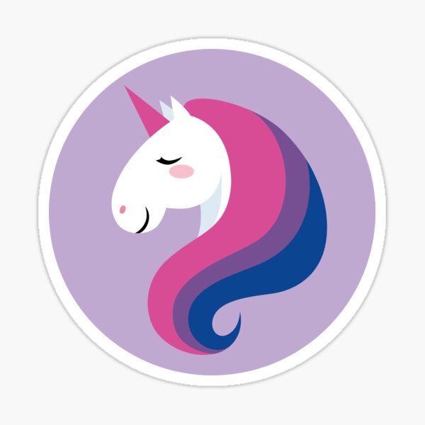 Bisexual Unicorn Sticker