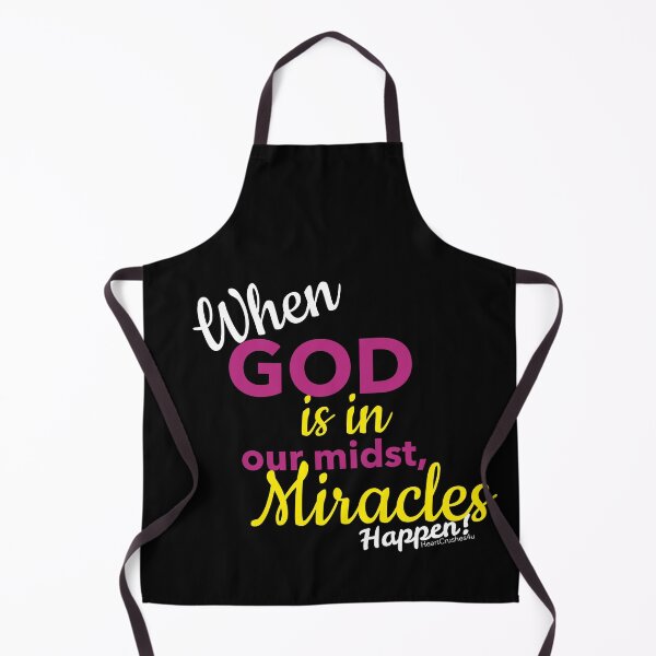 Item preview, When God is amidst, Miracles happen! (Spiritual Encouragement) Christian Quotes designed and sold by HeartCrushes4u.