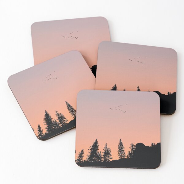 Item preview, Calm Sunset Evening Trees designed and sold by kickingdesigns.