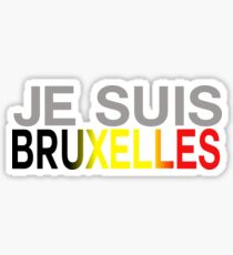 Je suis Bruxelles Sticker