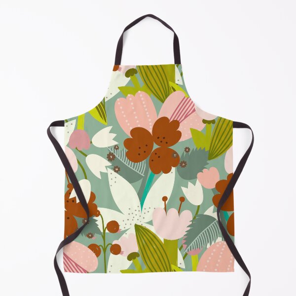 Item preview, Bright floral seamless pattern in minimalistic style. Flower repeated texture designed and sold by BychkovaEvgenia.