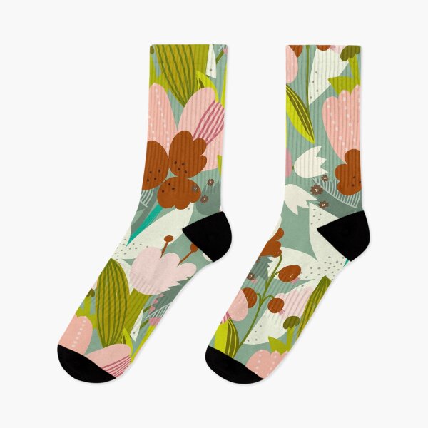 Item preview, Bright floral seamless pattern in minimalistic style. Flower repeated texture designed and sold by BychkovaEvgenia.