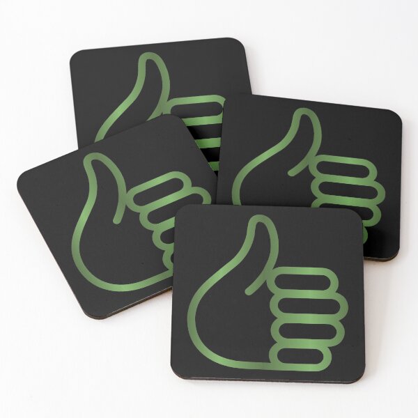 Item preview, Thumbs Up Design green designed and sold by Paula Helit.