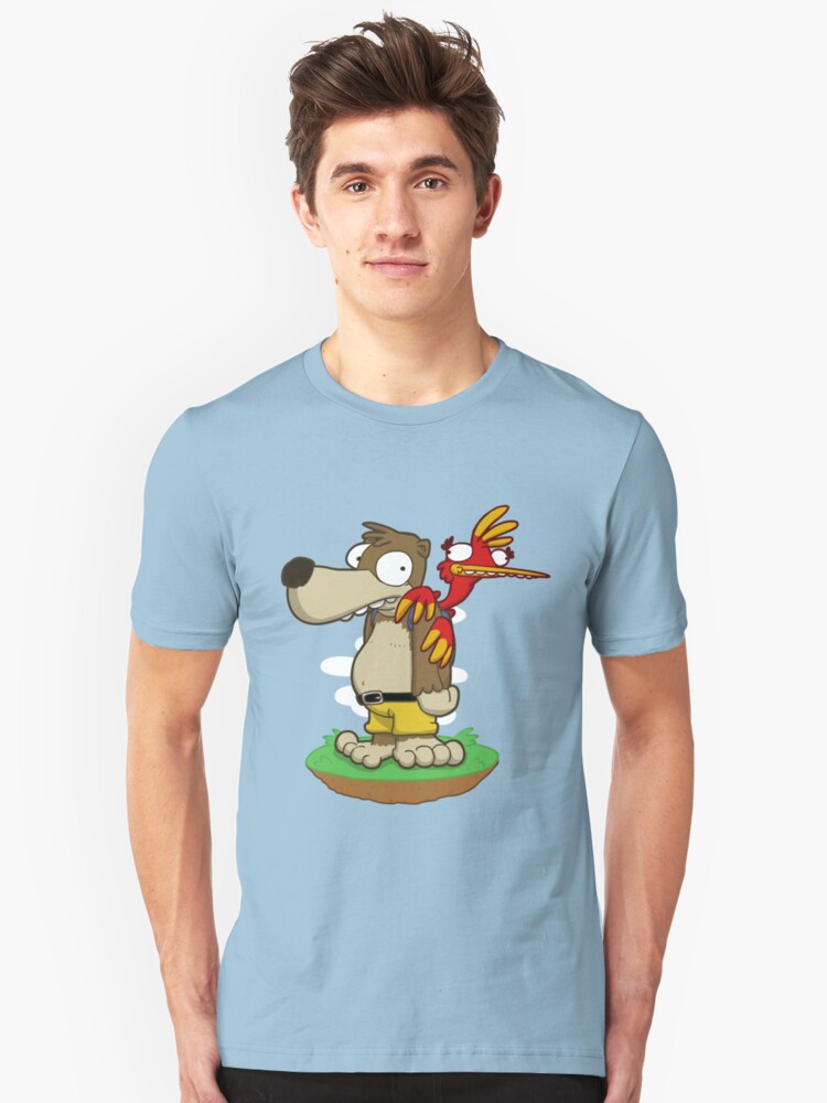 Alternate view of Banjer & Kazooper! Slim Fit T-Shirt