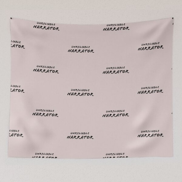 Item preview, Unreliable Narrator - Black and White designed and sold by UrbaneLibra.