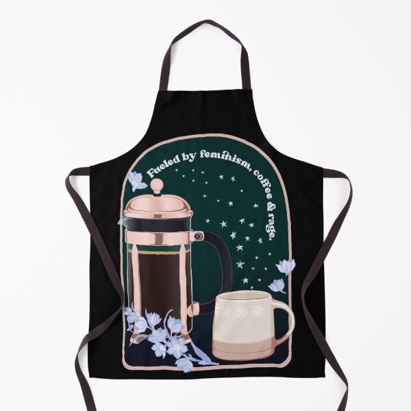 Item preview, Fueled by feminism, coffee and rage designed and sold by fabfeminist.