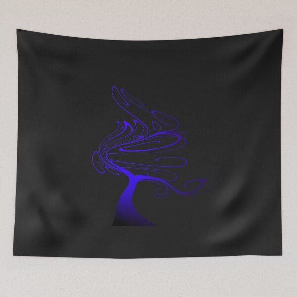 Item preview, Blue tree designed and sold by Nickolas Kyprianos.