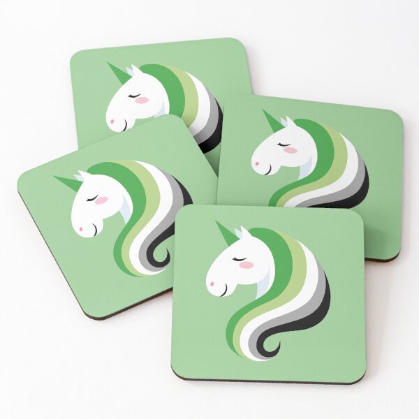 Item preview, Aromantic Unicorn designed and sold by Art by Tornemark.