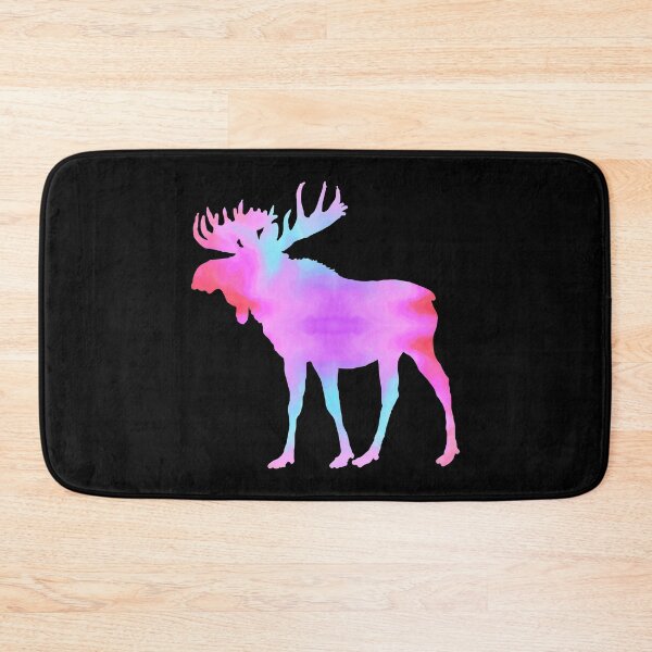 Item preview,  Pink Blue Purple Galaxy Moose V2 designed and sold by FaithAndForest.
